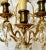 French 19th Century French Brass and Crystal 5 Light Sconces - a Pair For Sale - Image 3 of 9