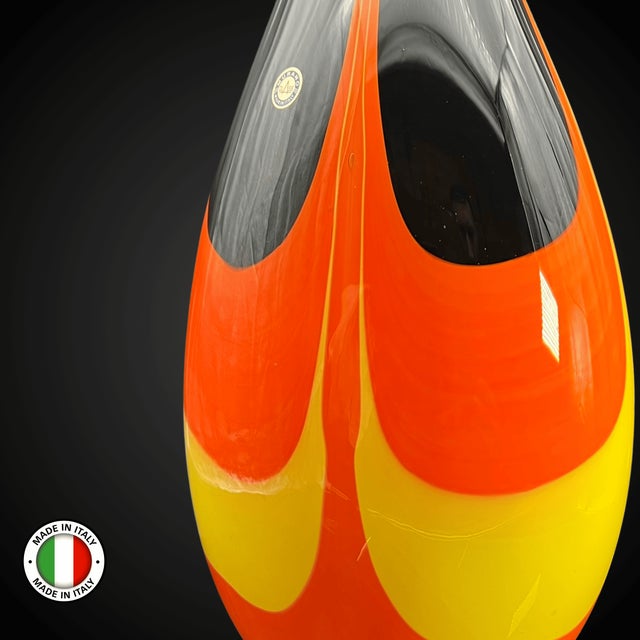 Sculpture Vase in Murano Glass by Venice Mastery For Sale - Image 6 of 11