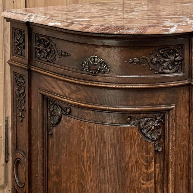 19th Century French Louis XIV Marble Top Buffet For Sale - Image 18 of 18