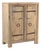 Cabinet/Buffet Constructed From Antique Indian Carved Door Panels and Reclaimed Wood For Sale