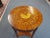 Wood Vintage Round Inlaid Occasional / Side Table For Sale - Image 7 of 13