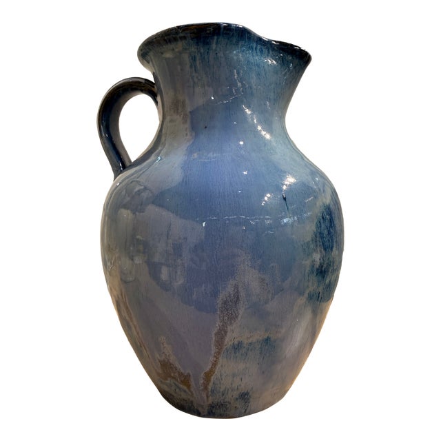 Late 20th Century C B Craven Teagues Pottery Pitcher | Vintage American Studio Pottery | Hand-Thrown Stoneware For Sale