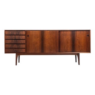 Sideboard in Rosewood by Erik Buch for Oddense Mobler, Denmark, 1960s For Sale