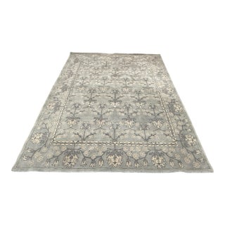 8ft X 10ft Pottery Barn Kennedy Area Rug, Blue Multi For Sale