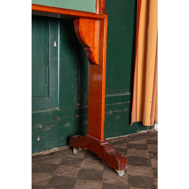 Double Sided Standing Dutch Chalk Board For Sale - Image 9 of 12