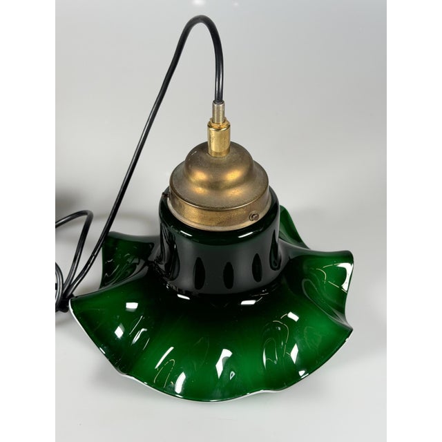 Space Age Ceiling Lamp in Glass from Peill & Putzler, Germany, 1960s For Sale - Image 9 of 15