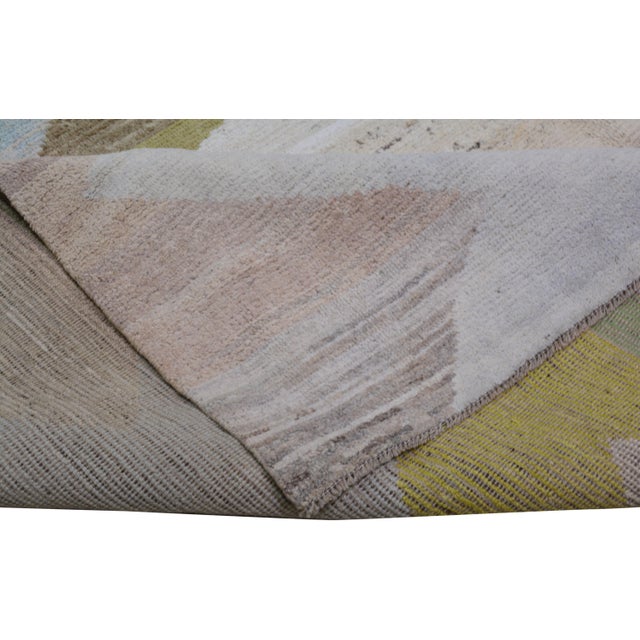 Moroccan Hand Knotted Wool Rug, 10'1''x14' For Sale - Image 4 of 6