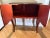 Mid 20th Century Vintage Red Chinese Console French Style Cabinet For Sale - Image 9 of 9
