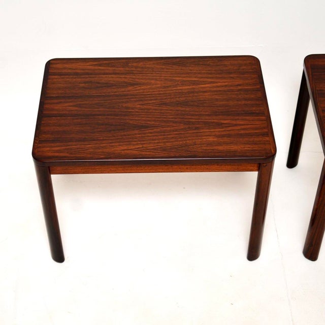 1960s Vintage Danish Side Tables, 1960s, Set of 2 For Sale - Image 5 of 10