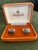 Metal Sir Norman Hartnell Vintage Silver Plated Cufflinks In Original Velvet Case For Sale - Image 7 of 18