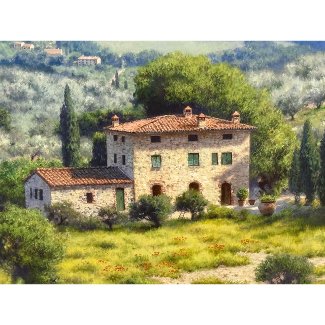 Transitional June Carey Brings Us Limited Edition Giclée, Signed For Sale - Image 3 of 12