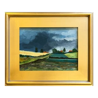Oil Painting of an English Landscape For Sale