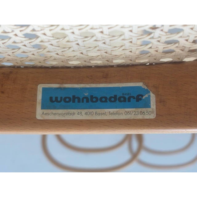 Bentwood Chair with Viennese Caning by Michael Thonet for Wohnbedarf, 1960s For Sale - Image 12 of 18