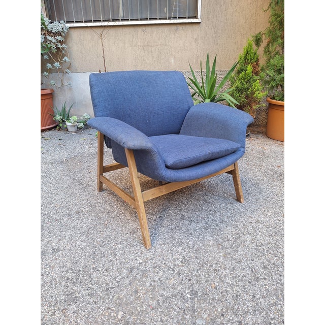 Model 849 Lounge Chair by Gianfranco Frattini for Cassina For Sale - Image 10 of 10
