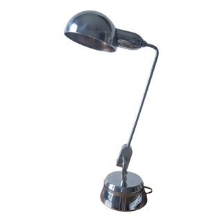 Vintage Model 600 Table Lamp by Charlotte Perriand for Jumo, 1940 For Sale