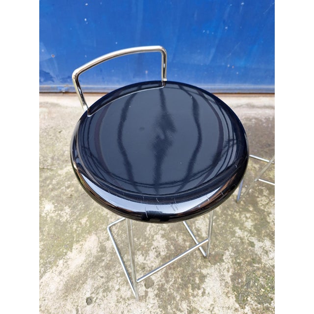 Set of High Stools by George Coslin for Dada, 1980s For Sale - Image 11 of 13