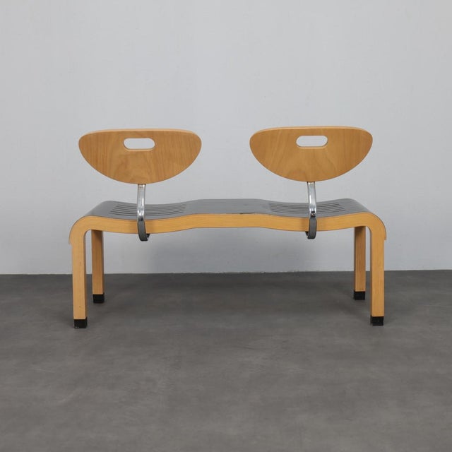 Kembo Vintage Dutch Moment Bench by Ruud-Jan Kokke for Kembo, 1990s For Sale - Image 4 of 9