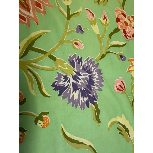 Brunschwig & Fils 24 Yards of Brunschwig & Fils Floral Fabric in 2 Pieces, From the 1970s For Sale - Image 4 of 8