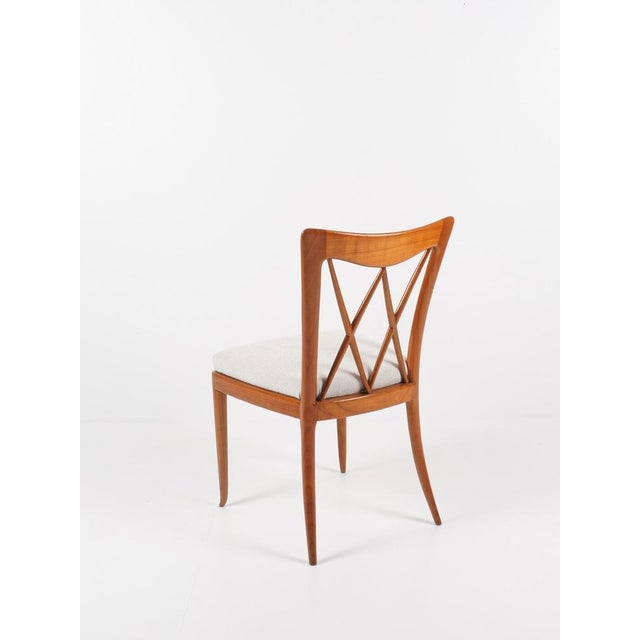 1940s Vintage Chairs by Paolo Buffa, 1940s, Set of 4 For Sale - Image 5 of 10