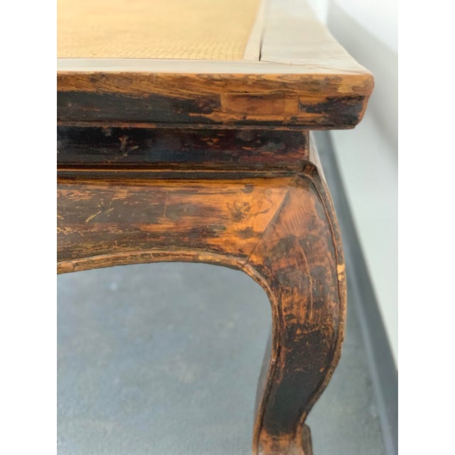 Wood 19th Century Antique Opium Bed For Sale - Image 7 of 10