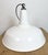 Industrial White Enamel Factory Pendant Lamp from Benjamin, USA, 1960s For Sale - Image 12 of 18