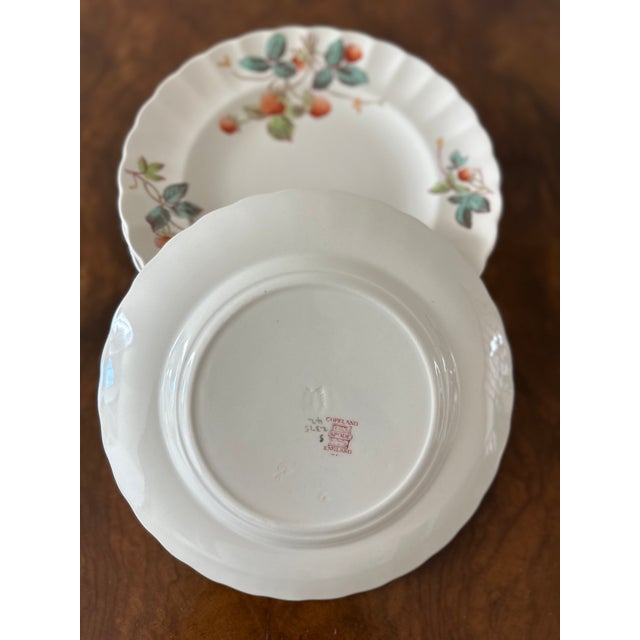 One of the most beautiful and quaint china patterns from Copeland Spode. This 1950s pattern has a lovely strawberry motif...