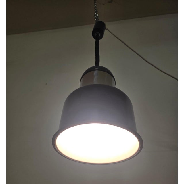 Blue Sisten Series Chandelier by Gianni Celada for Fontana Arte, 1970s For Sale - Image 8 of 13