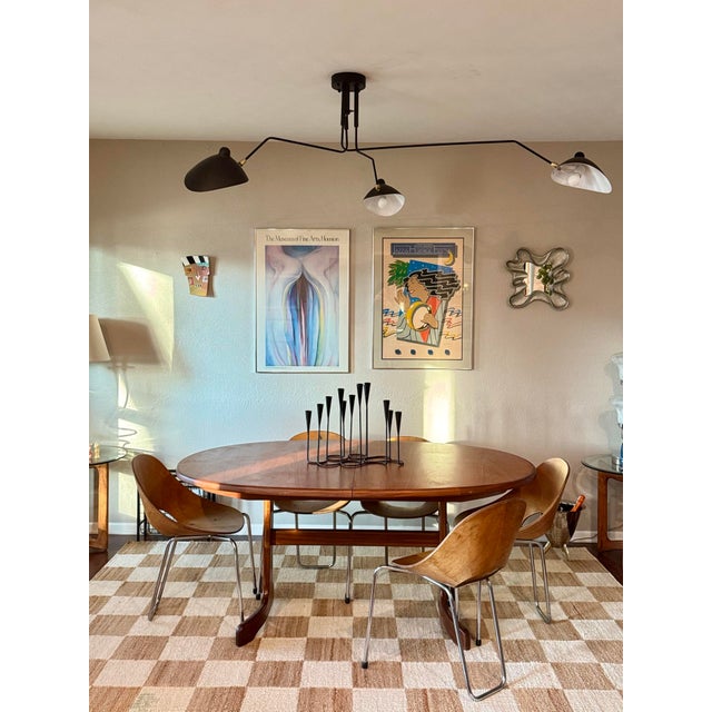 A Set of 8 Mid Century Modern Italian “Medea” Chairs, Designed by Vittorio Nobili for F.lli Tagliabue, Circa 1950s. Not Markd. For Sale - Image 12 of 12
