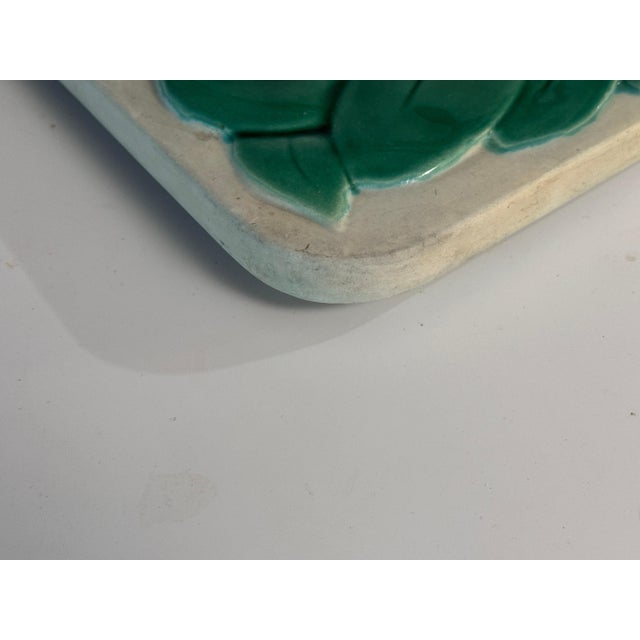 Gold Cheese or Serving Tray in Ceramic, France, 1970s For Sale - Image 8 of 15