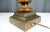 1990s Stiffel Brass & Wood Column Table Lamp For Sale - Image 10 of 11