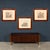 A handsome set of three framed woodcuts from the celebrated series the triumphs of maximilian, designed by hans burgkmair...