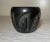 Native American Share Antique R. Tapia Santa Clara Pueblo Native American Black Pottery Blackware Bowl For Sale - Image 3 of 9