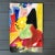 Vintage Original Abstract Watercolor Painting For Sale - Image 4 of 4