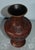 Antique Carved Chinese Figural Cinnabar Vase For Sale - Image 10 of 12