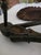 Black Victorian Cast Iron Knocker and Shell For Sale - Image 8 of 9