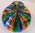Glass Mid Century Oggetti Italian Art Glass Venini Murano Rainbow Adventurene For Sale - Image 7 of 10