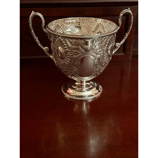 Metal Early 1900s Walker & Hall English Sterling Tea Service- 4 Pieces For Sale - Image 7 of 8