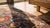 Textile 1890s Royal Blue Geometric Antique Caucasus Kuba Rug 3'2" X 3'10" Handknotted Wool Carpet For Sale - Image 7 of 8