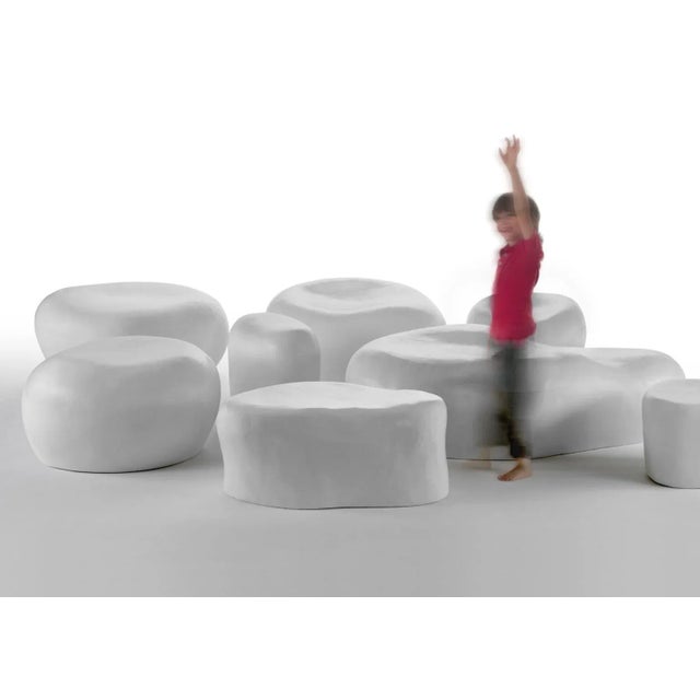 Contemporary Ciottolo 02 Seat by Imperfettolab For Sale - Image 3 of 4