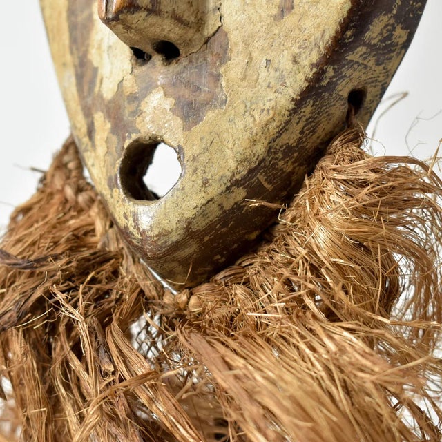 Early 20th Century Early 20th Century Lega Bearded Mask For Sale - Image 5 of 8