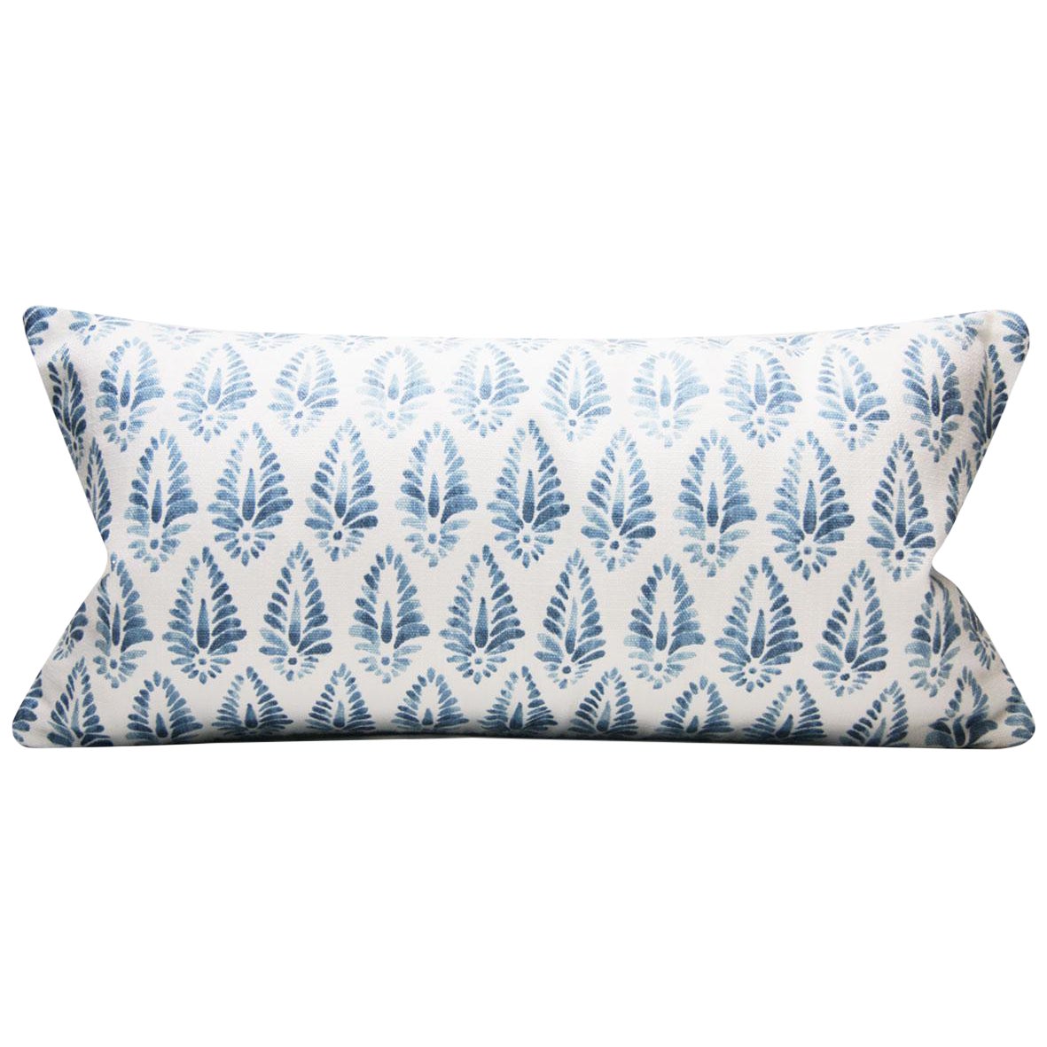 Jalisa Copen Indian Print Pindler Blue And White Pillow Cover