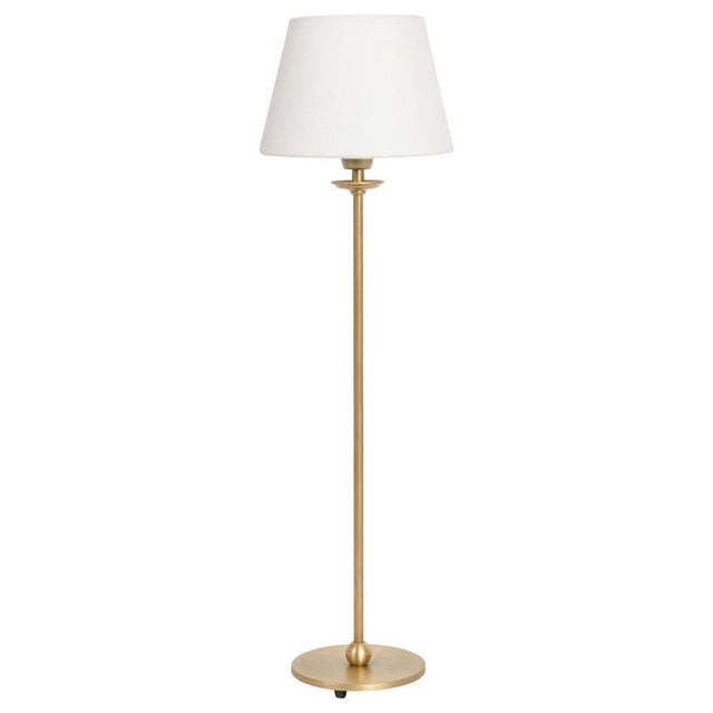 Medium Raw Brass Table Lamp from Konsthantverk For Sale - Image 6 of 6