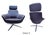 Mid-Century Modern Coalesse by Steelcase Leather Swivel Lounge Chairs - Pair For Sale - Image 3 of 10