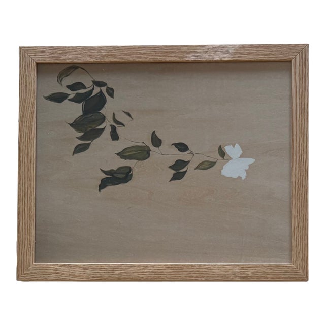 2024 Carolyn Misterek Giclee Print of White Flowers, Framed For Sale