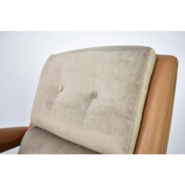 French Lounge Chairs Attributed to Raphaël Raffel for Apelbaum, 1970s For Sale - Image 10 of 13