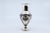 Silver Vase with Reliefs and Circular Base For Sale - Image 3 of 11