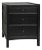 NOIR Hampton Night Stand 24", Hand Rubbed Black For Sale