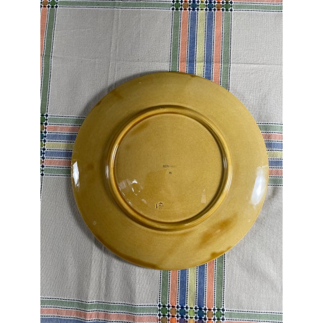 Schramberg Majolica Vintage German Schramberg Majolica Platter For Sale - Image 4 of 9