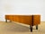 Low Scandinavian Teak Sideboard with Metal Compass Legs, 1960 For Sale - Image 9 of 17