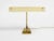 Metal Mid-Century Modern Brass Desk Lamp with Acrylic Glass Lampshade, 1950s For Sale - Image 7 of 18